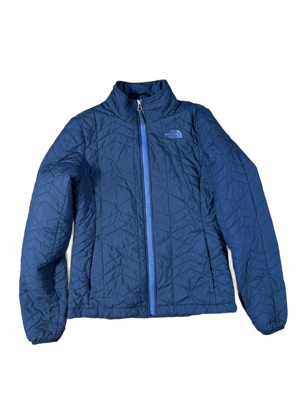 Women's The North Face Bombay Navy Blue Puffer Full Zip Jacket Size S
